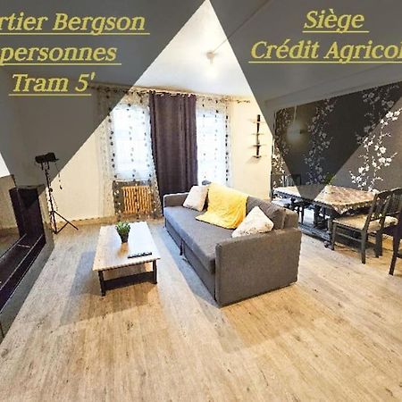 סן-אטיין Le Bergson 3 Chambres Stationnement Gratuit מראה חיצוני תמונה